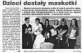 Dzieci dostaly maskotki Tygodnik Nadwislanski